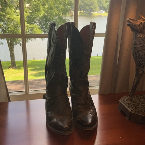Dan Post size 8.5 leather boots! - Picture 3 of 11